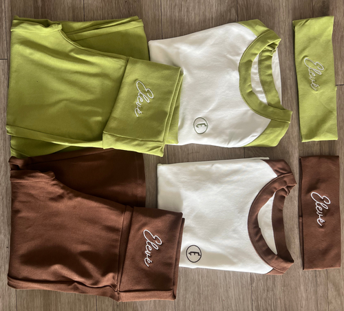 Brown Shirt Set