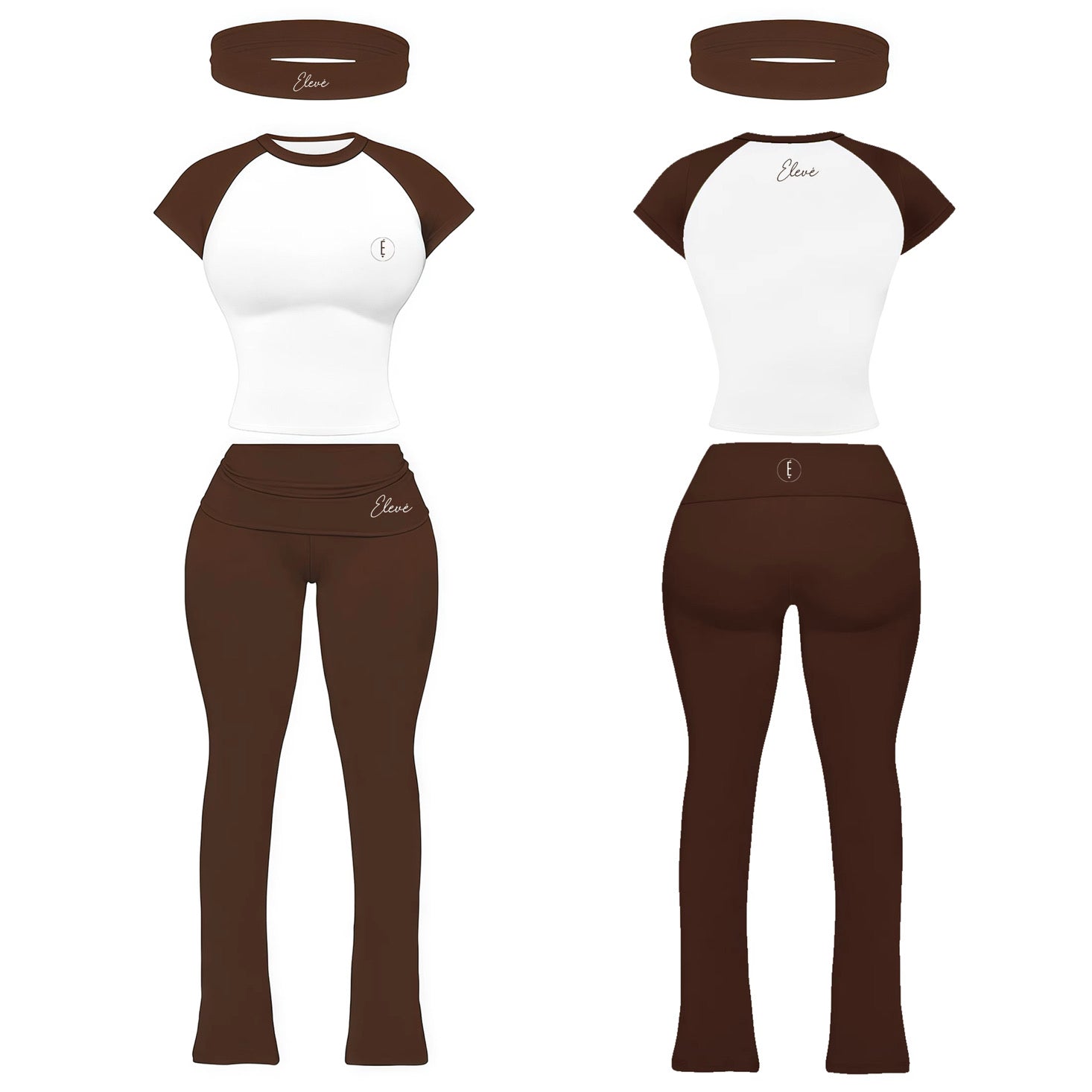 Brown Shirt Set