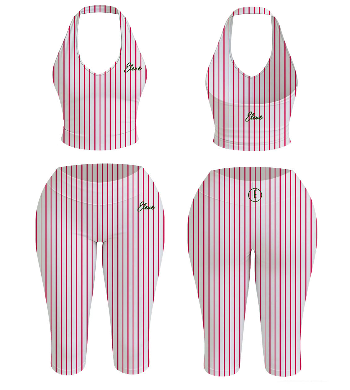Red Stripe Set